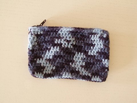 porte monnaie bleu